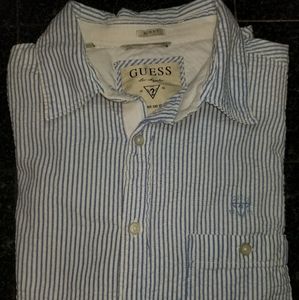 Guess slim fit button down